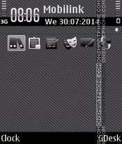 Gray black theme screenshot