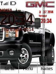 Pickup GMC tema screenshot