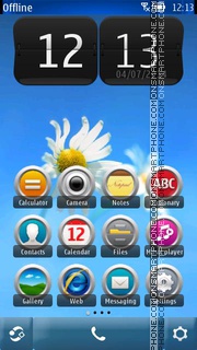 Light Camomile tema screenshot