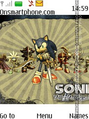 Sonic & The Black Knight tema screenshot