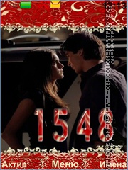 Скриншот темы Damon and Elena