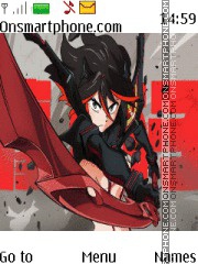 Скриншот темы Kill La Kill Ryuko Matoi