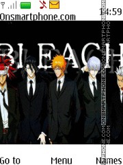 Bleach Tuxedo theme screenshot