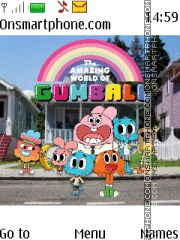 Gumball tema screenshot