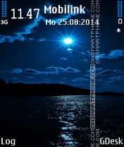 Midnight blue theme screenshot