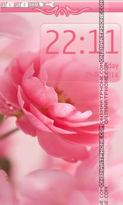 Pink Flower2 By Naz theme screenshot