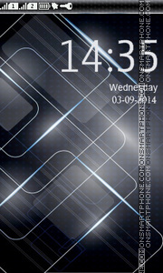 Bright Abstract tema screenshot