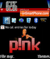 Pink 02 theme screenshot