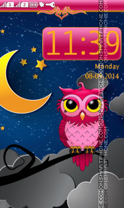 Silent Owl Night es el tema de pantalla