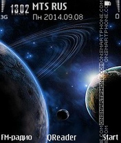 Planet theme screenshot