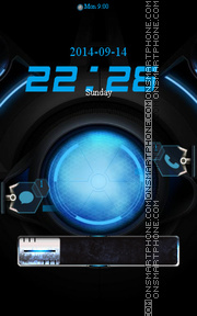 Locker Theme33 tema screenshot