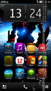 Transformer 06 es el tema de pantalla