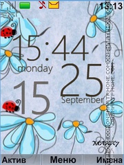 Tenderness flowers Theme-Screenshot