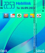 Aqua tema screenshot