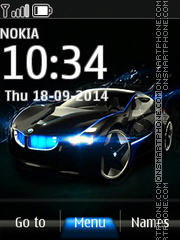 BMW SUV Concept Car theme screenshot