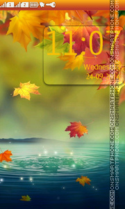 Autumn tema screenshot