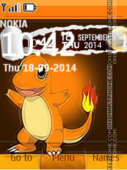 Charmander es el tema de pantalla