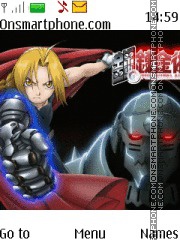 Capture d'écran FullMetal Alchemist thème