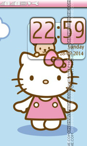 Hello Kitty Theme-Screenshot