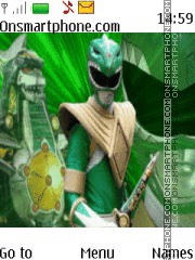 Power Rangers theme screenshot