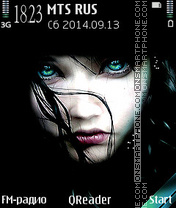 Vamp Eyes tema screenshot