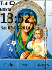 Capture d'écran Orthodox Icon thème