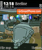 Bender tema screenshot