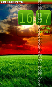 Sun theme screenshot