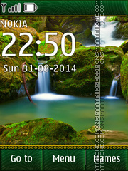 Waterfall 08 tema screenshot