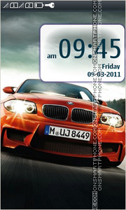 BMW 1M tema screenshot