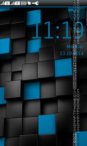 Cube Abstract es el tema de pantalla