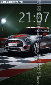 Mini Cooper es el tema de pantalla