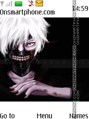 Tokyo Ghoul tema screenshot