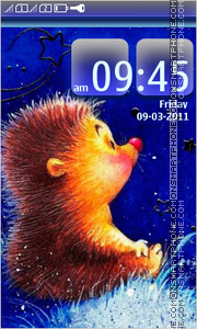 Hedgehog 07 theme screenshot