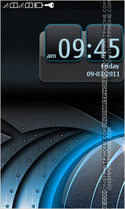 Fancy Abstract tema screenshot