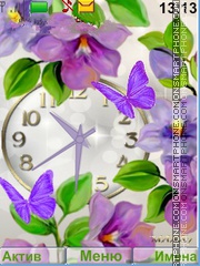 Flowers tema screenshot