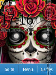 La Catrina es el tema de pantalla