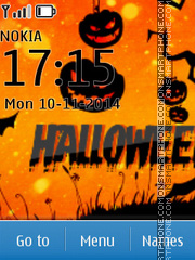 Halloween tema screenshot