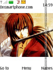 Скриншот темы Rurouni Kenshin