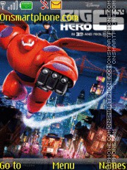 Big Hero 6 Disney es el tema de pantalla