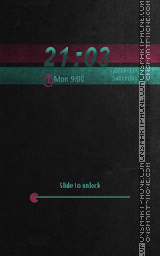 Locker Theme55 tema screenshot