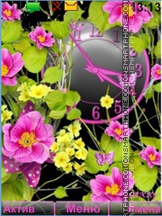 Flowers colors tema screenshot