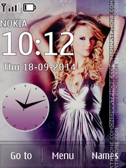 Taylor Swift 06 tema screenshot