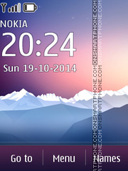 Capture d'écran Huawei Touch Type thème