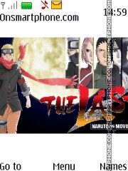 Last Naruto Movie es el tema de pantalla