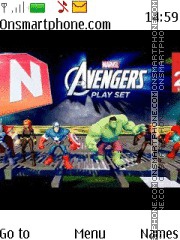 Скриншот темы Avengers