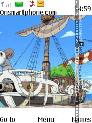 Скриншот темы One Piece