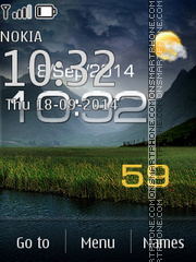 Day Night Clock Theme-Screenshot