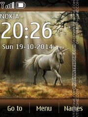 Capture d'écran Unicorn 04 thème