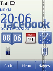 Facebook 13 tema screenshot